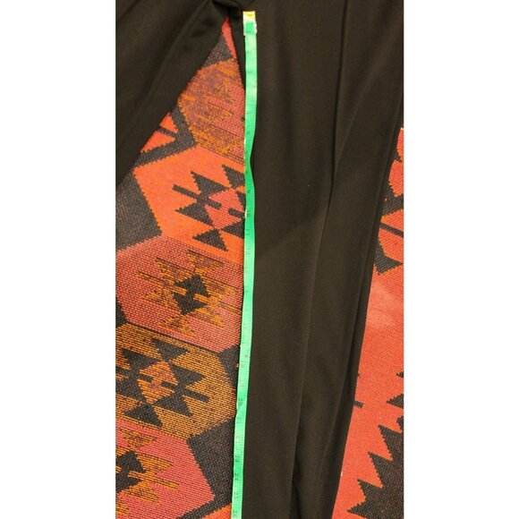 NEW Vintage La Banga Black Wide-Leg Pants, High Waist, Back Zip Closure Size M - Picture 8 of 11